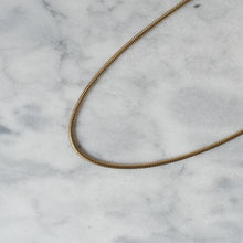 Load image into Gallery viewer, 16.5 Inch 14K Yellow Gold Snake Chain
