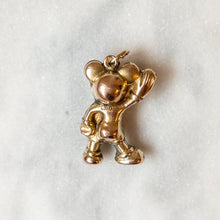 Load image into Gallery viewer, Georg Jensen 9K Yellow Gold Mickey Mouse Charm
