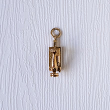 Load image into Gallery viewer, 9K Yellow Gold Sewing Machine Charm
