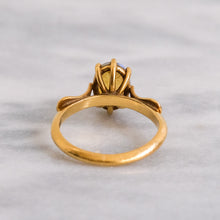Load image into Gallery viewer, 18K Yellow Gold Opal Solitaire Ring
